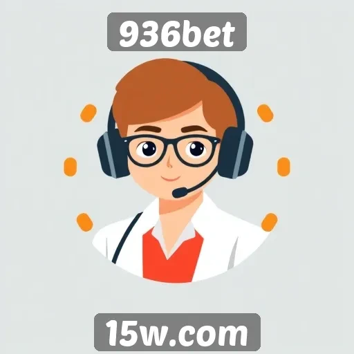 Interação e suporte ao cliente oferecido pela 936bet