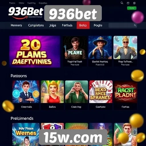 Novas funcionalidades do site de jogos 936bet